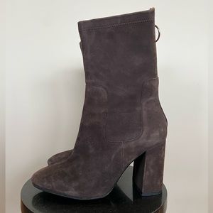 H&M suede brown boots